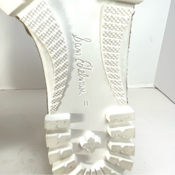 Sam Edelman Tan Strappy Sandals with Buckle Detail - Picture 11 of 12